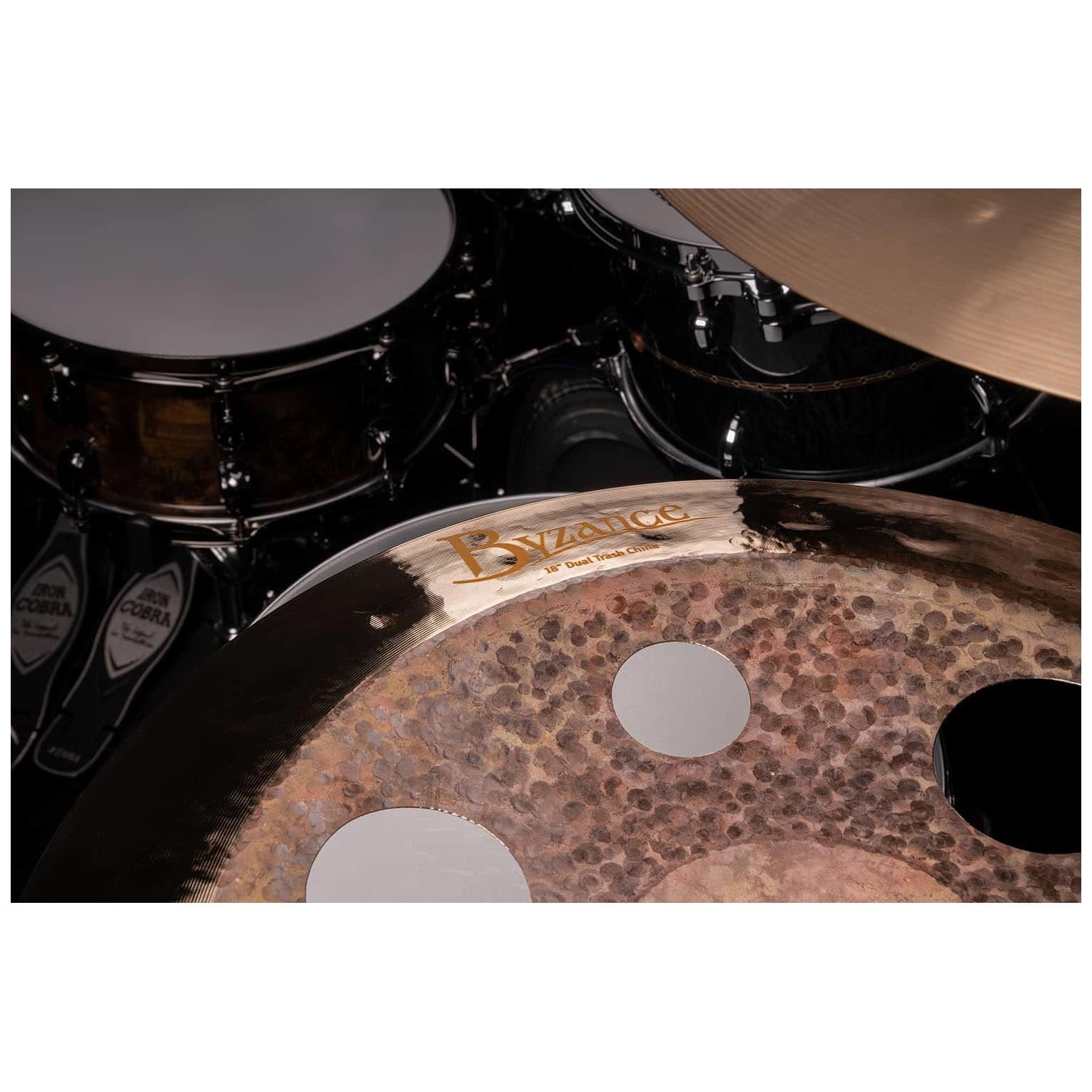 Meinl Cymbals - Meinl Cymbals B18DUTRCH - 18 Byzance Dual Trash China - 10