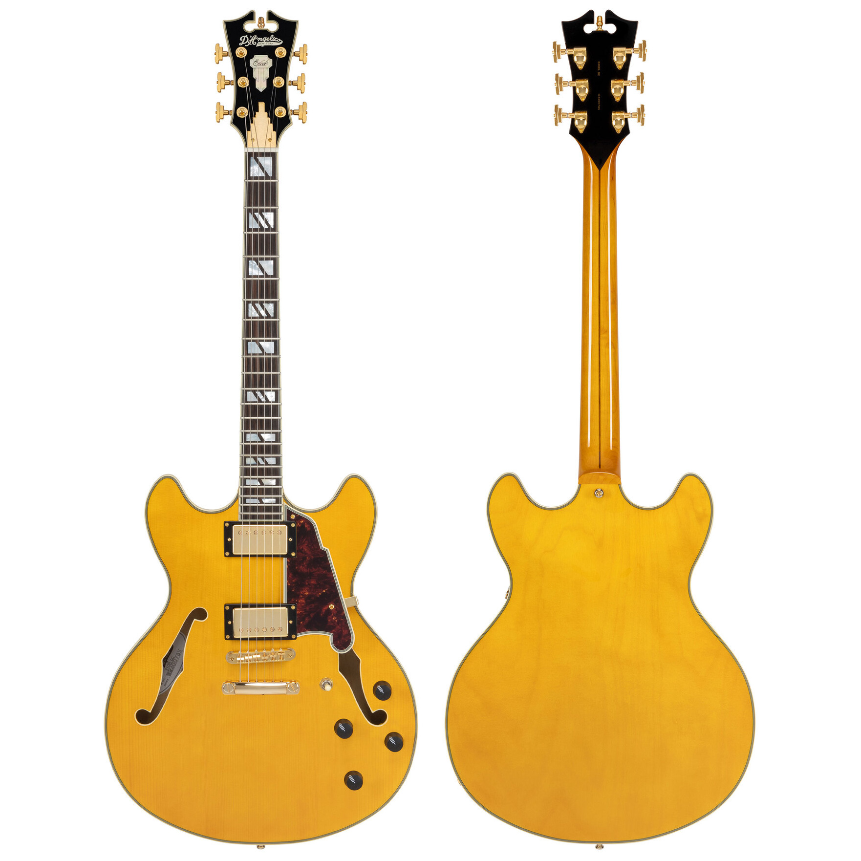 D’Angelico Guitars Excel DC Amber 3