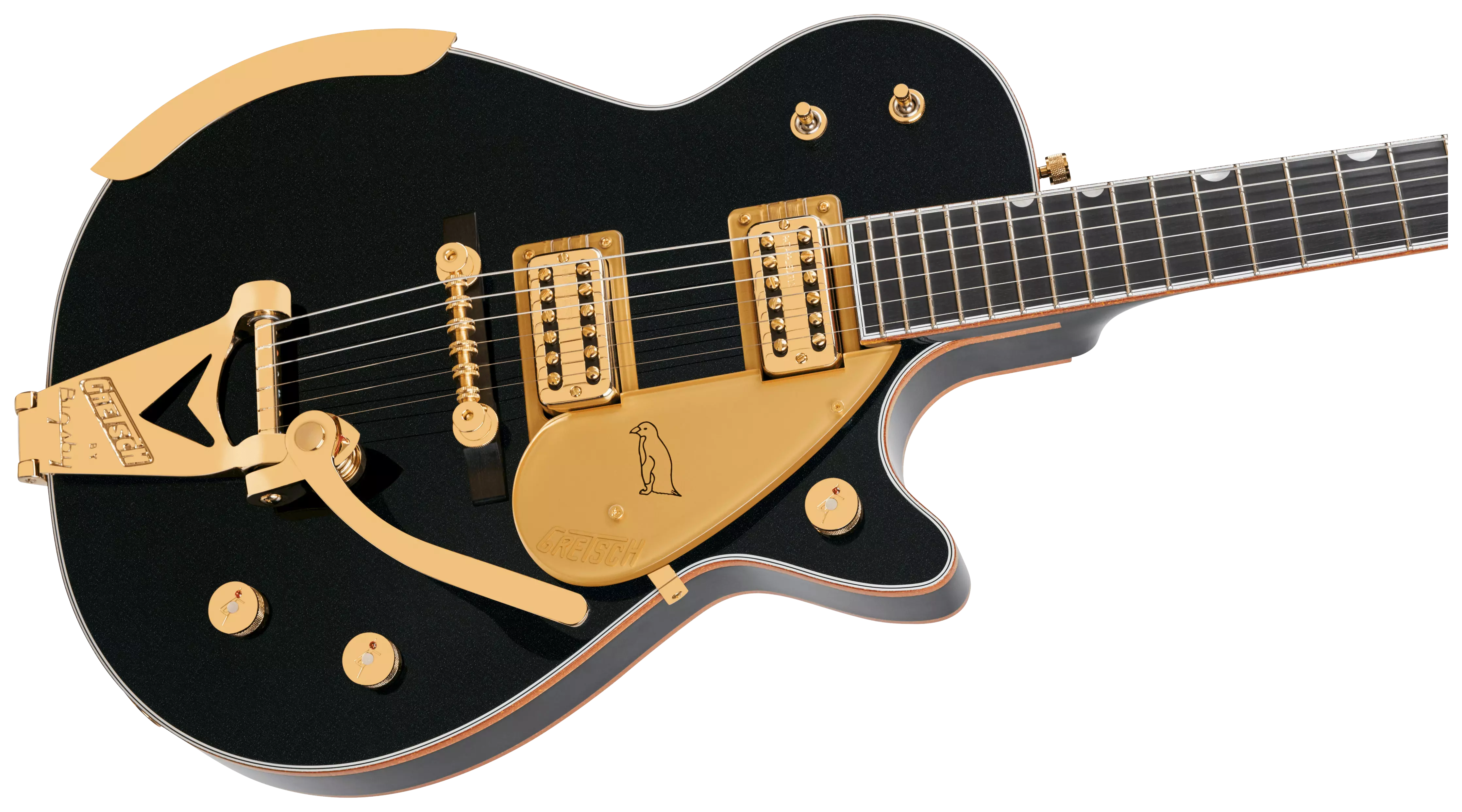 Gretsch LTD G6134TG 1958 Custom Penguin with Bigsby EB Emerald Night 4