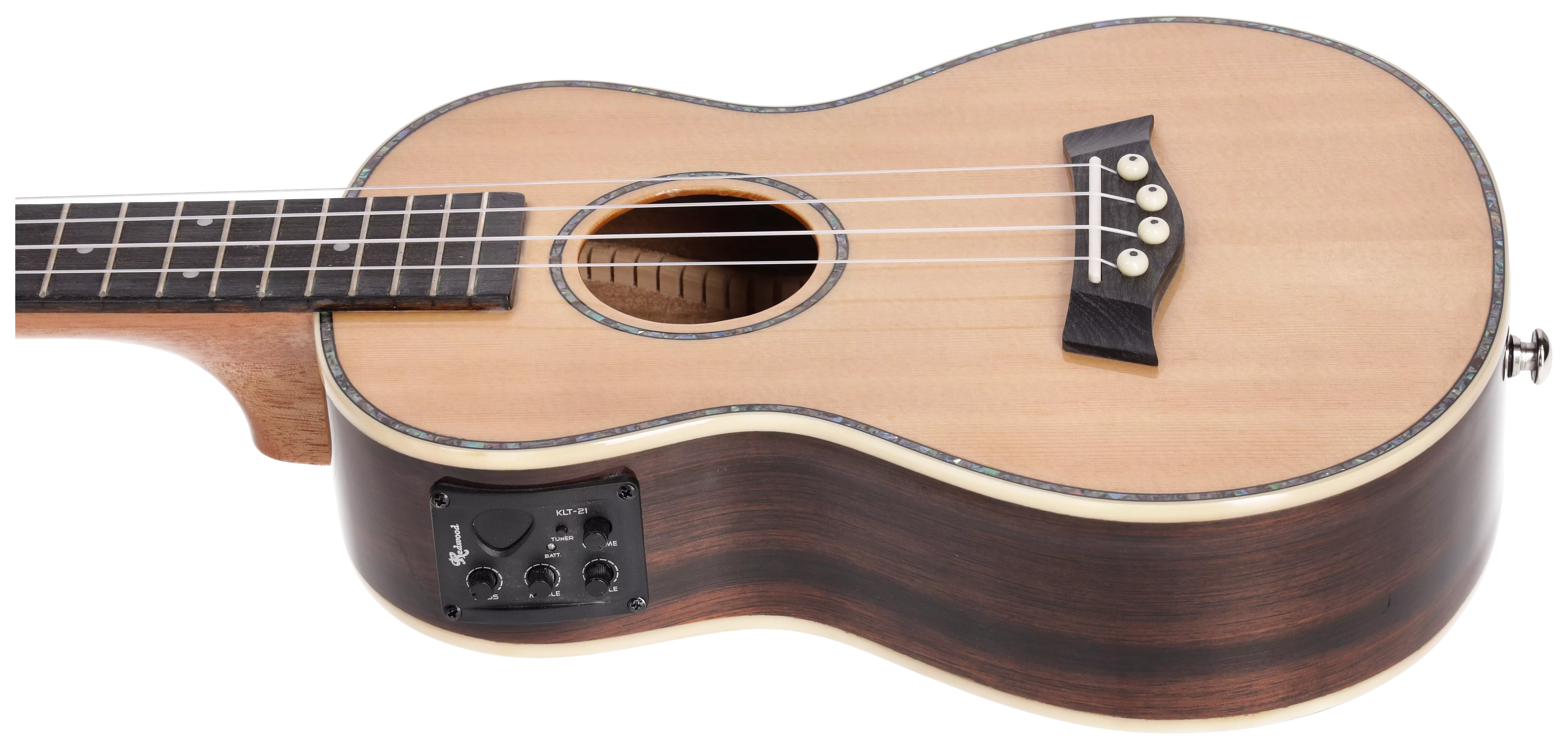 Redwood Halo-Halo Tenor Ukulele Solid Top Gloss + Pickup 4