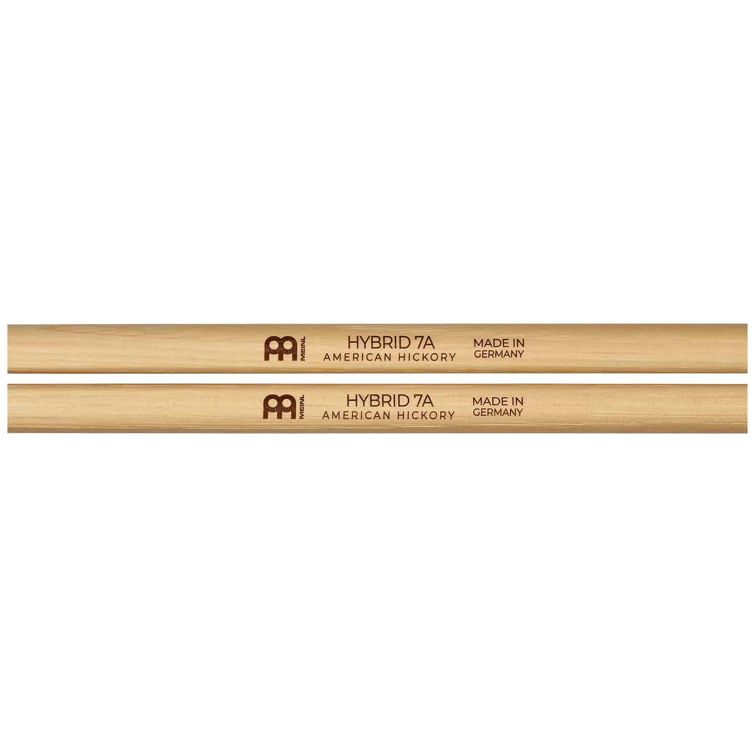 Image of Meinl stick  brush sb105  hybrid 7a drumstick american hickory  10013038 2