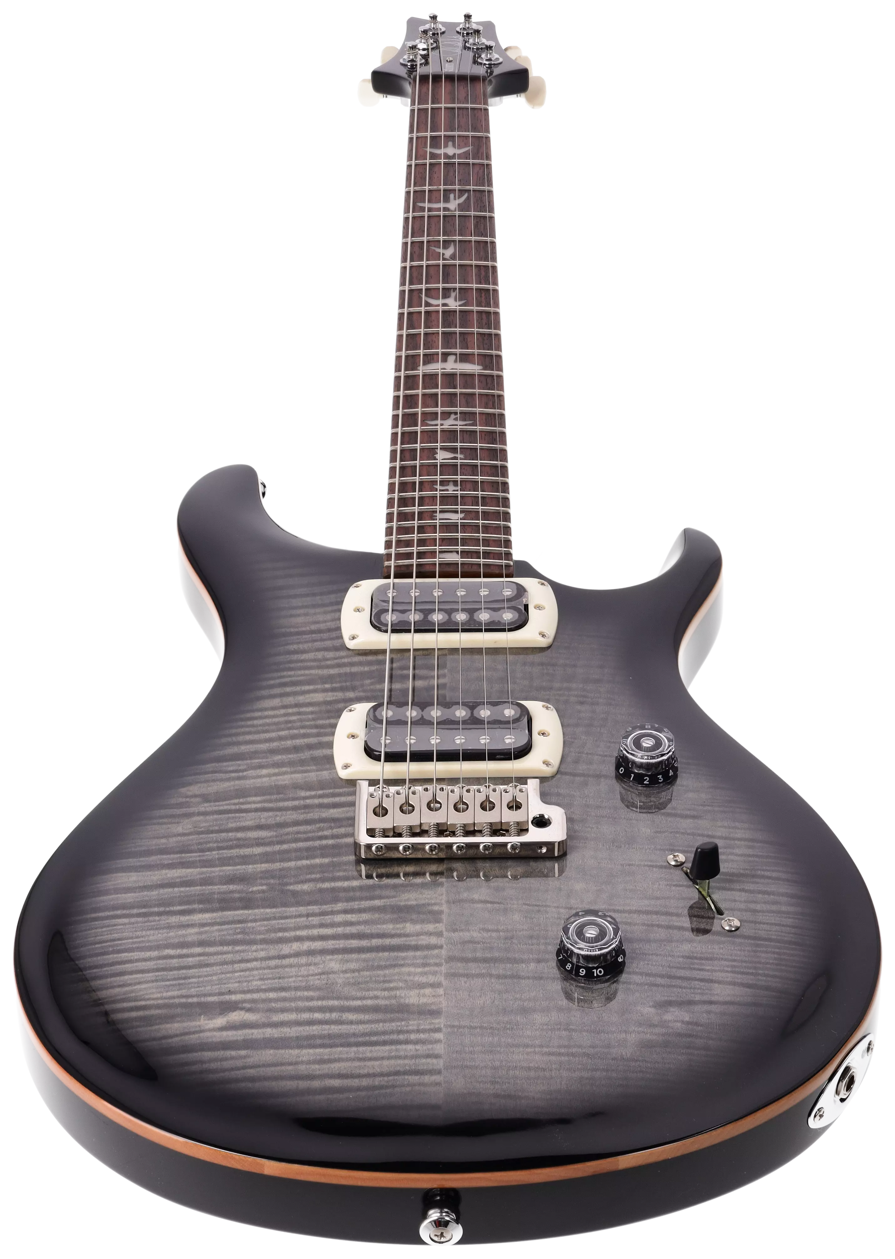 PRS SE Custom 24 Faded Gray Black Burst - session Select  - 3