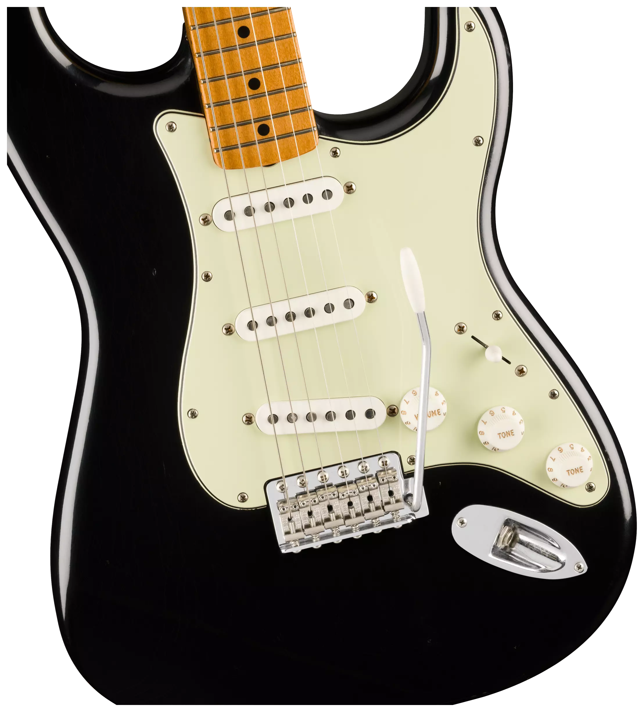 Fender LTD Vintera II Road Worn 60s Stratocaster MN BLK