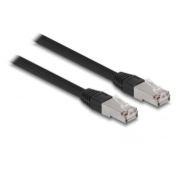 Delock RJ45 Netzwerkkabel Cat.6A S/FTP PE Outdoor 1m 1
