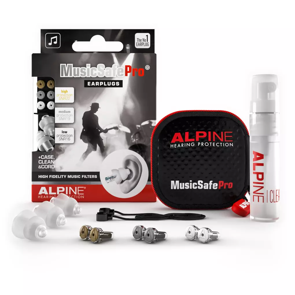 Alpine Hearing Protection MusicSafe Pro Transparent - Earplugs 7