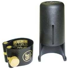 GF-System - GF-System GF-06S-BGG-1 Gold-Line Blattschraube Sopransaxophon Ebonit - 1