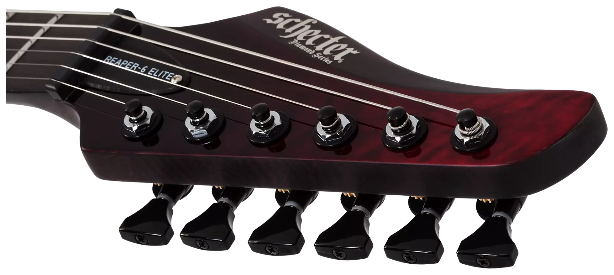 Schecter Reaper 6 Elite Blood Burst 4