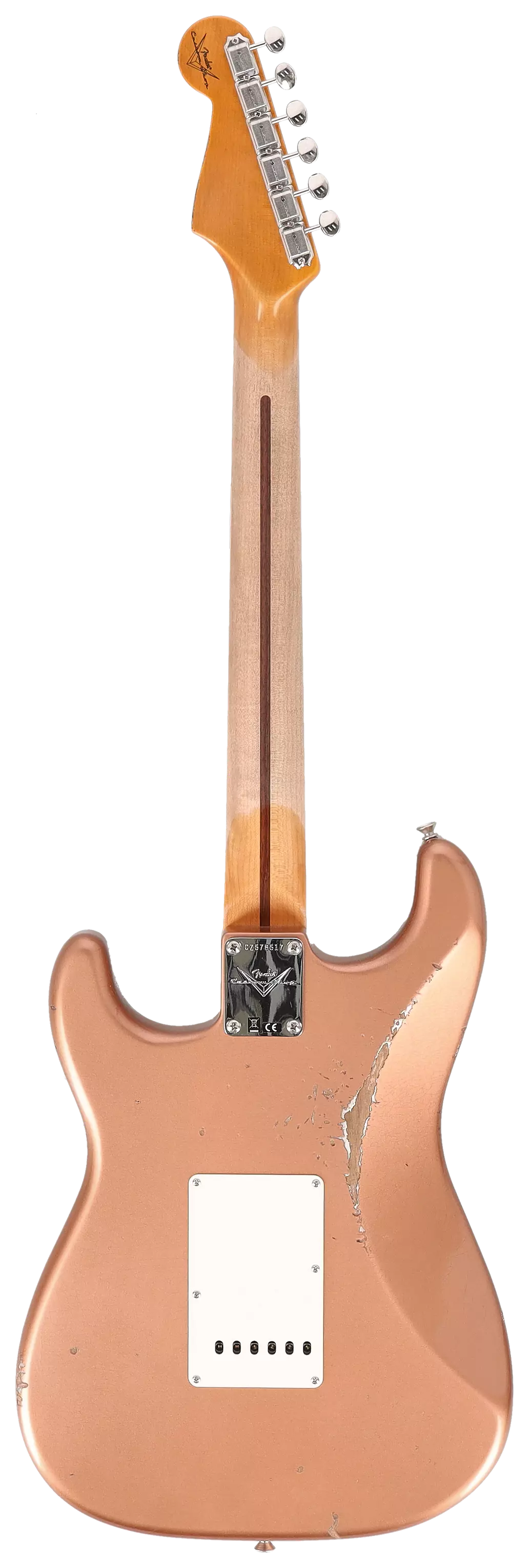Fender Custom Shop 1963 Stratocaster Relic Aged Copper Metallic #CZ578517 2