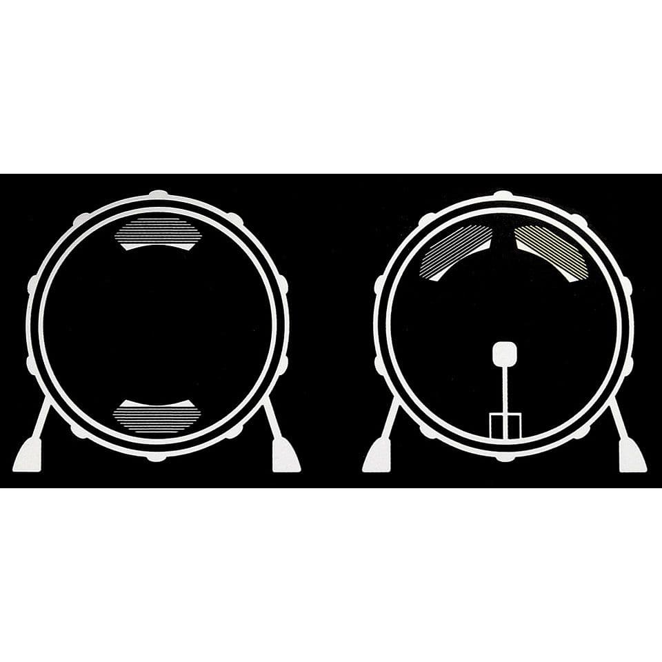 Ahead Pro Kick Bass Drum Dampers (4 Pack) 1