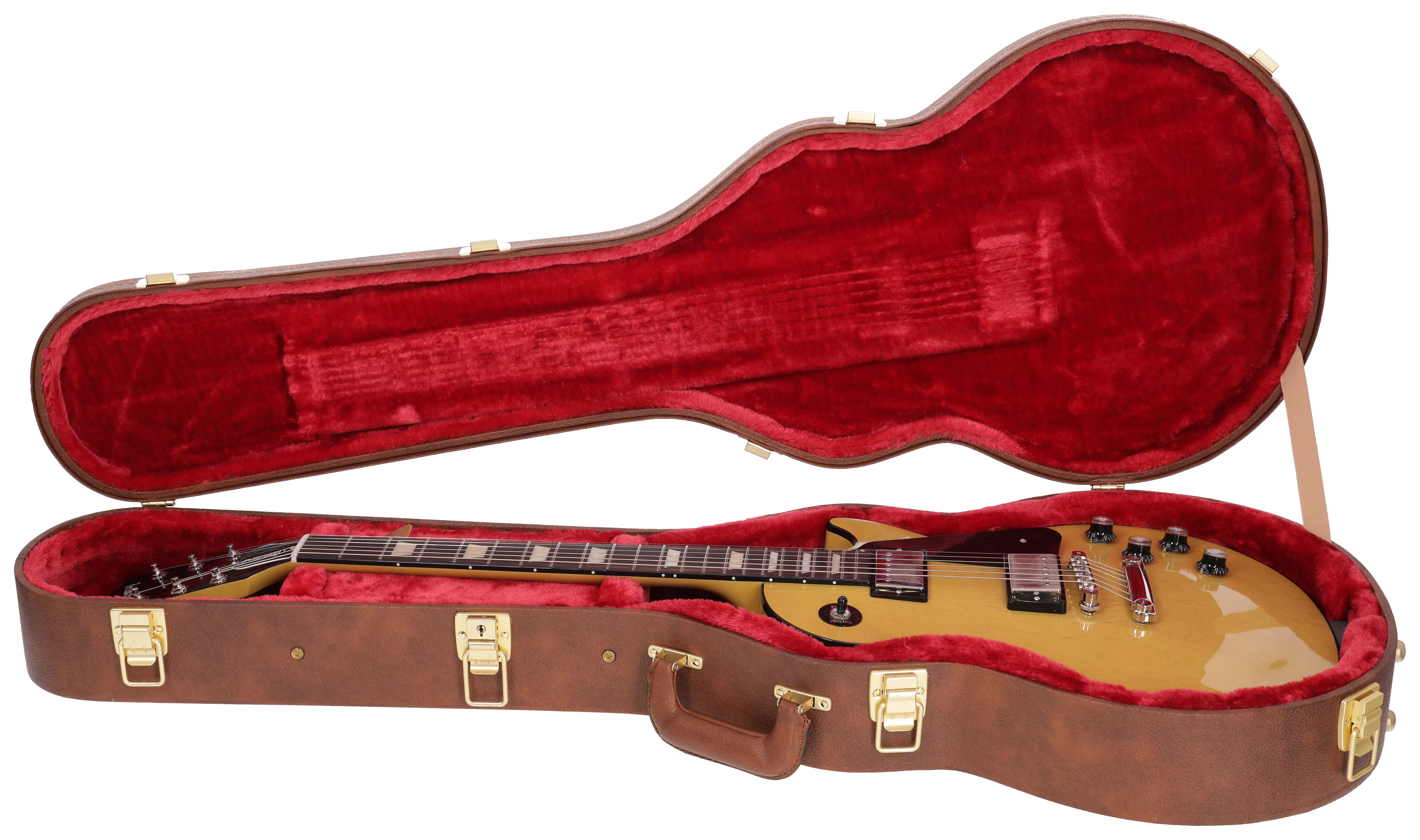 Gibson Les Paul Standard 60s Mahogany Top TV Yellow 18