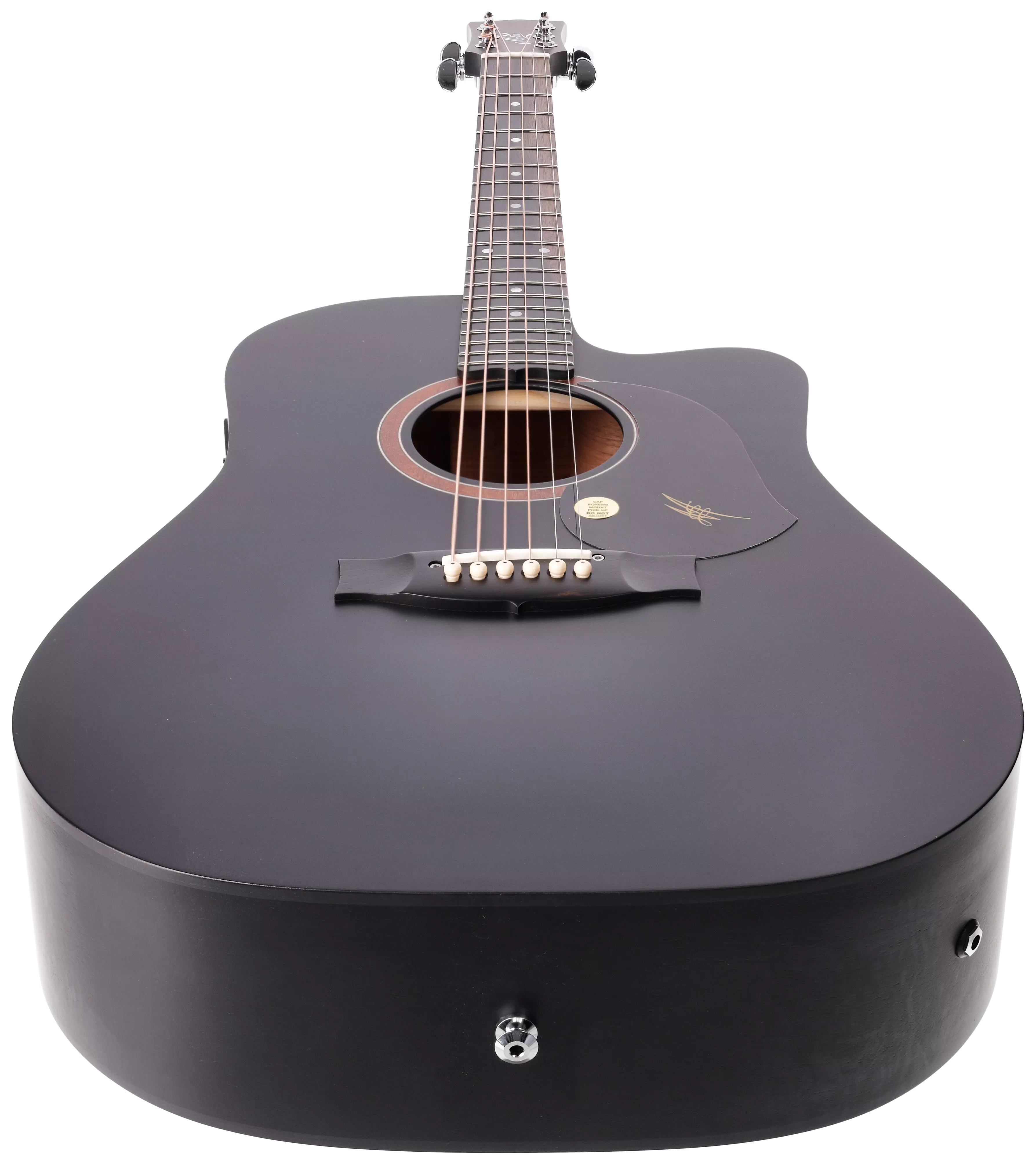 Maton Limited Edition SRS60C Satin Solid Black #12434 3