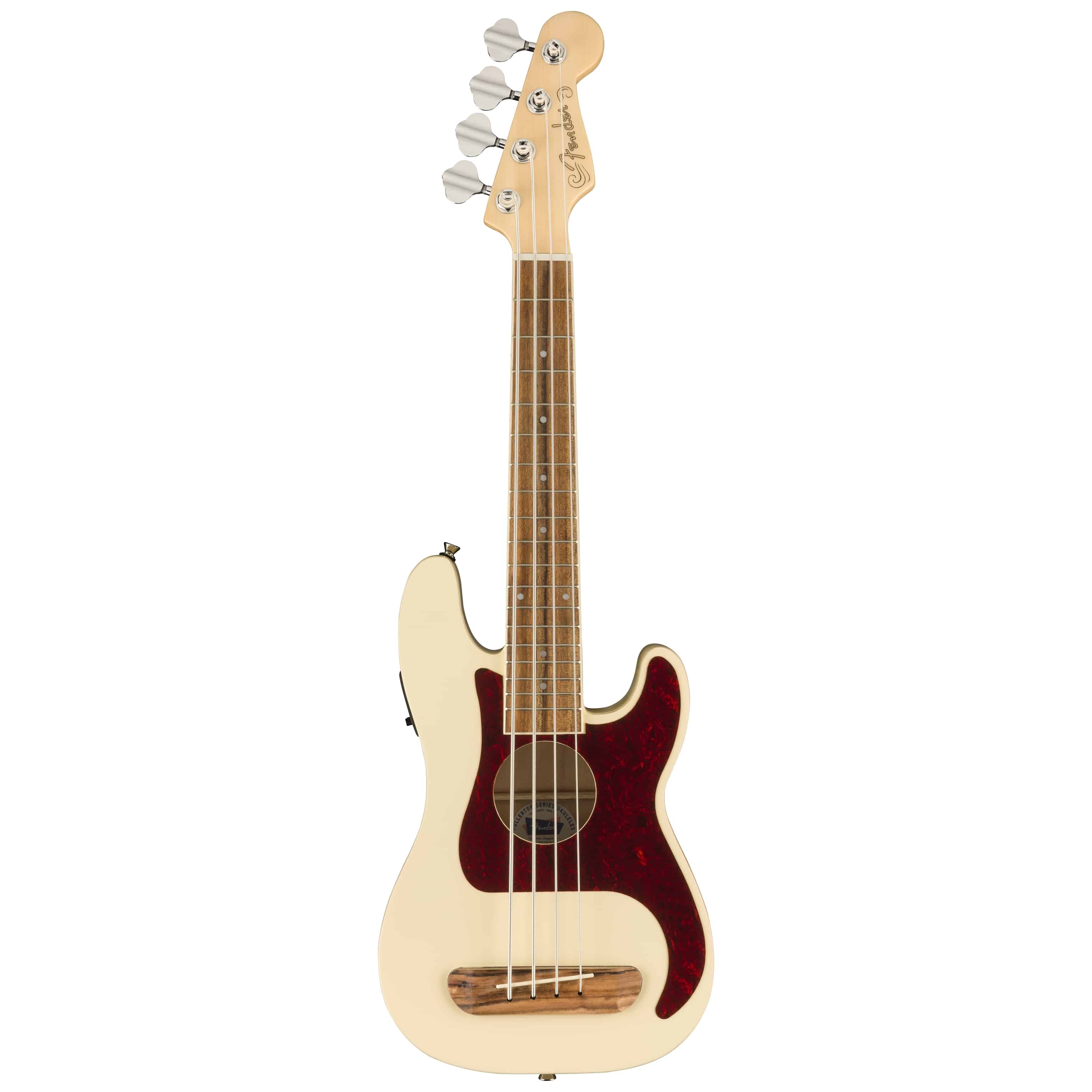 Fender Fullerton Precision Bass Uke Olympic White