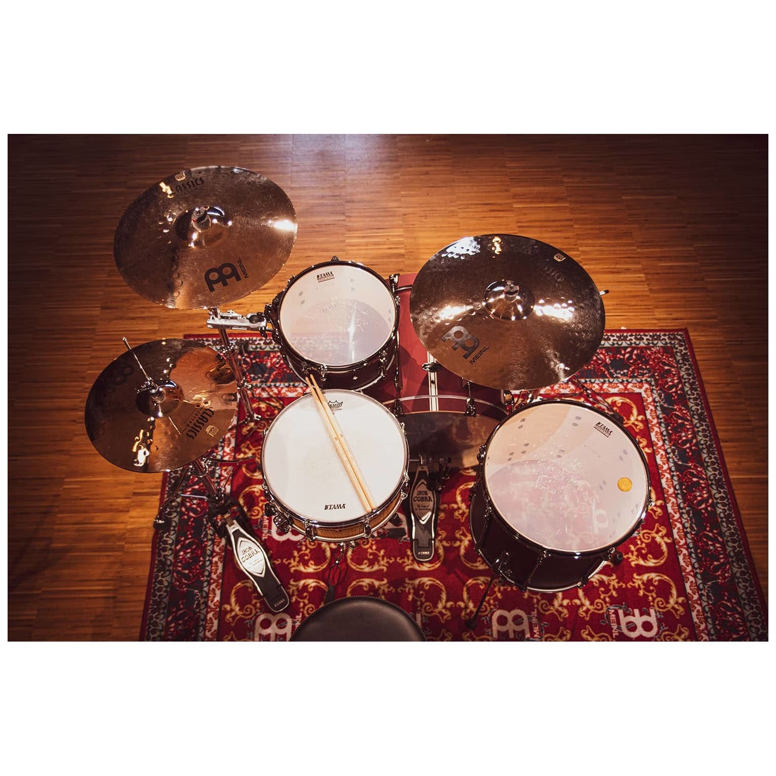 Meinl Cymbals - Meinl Cymbals CC141620 Classics Custom Brilliant Beckenset - 4