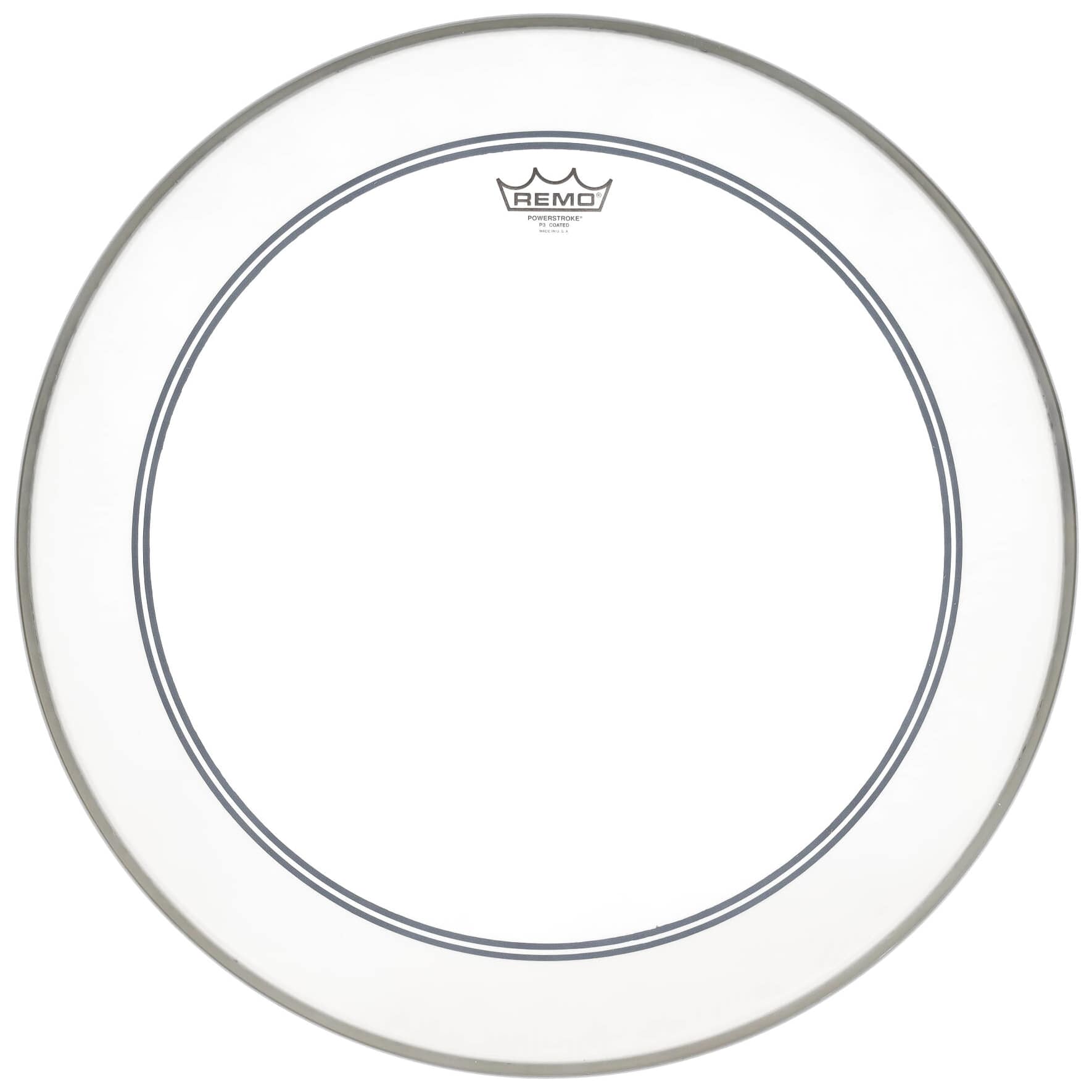 Remo - Remo Powerstroke 3 - Bass Drum Fell - 22 - Coated -