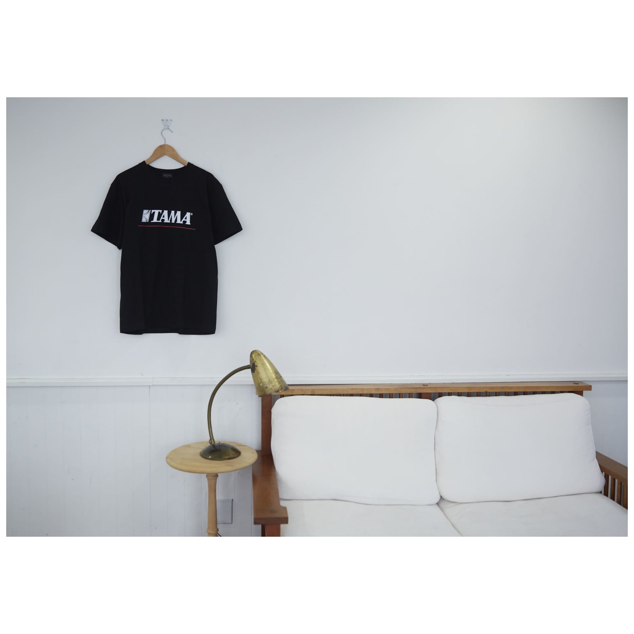 Image of Tama tamt004xl t shirt logo  red line  schwarz  xl 12000203 4