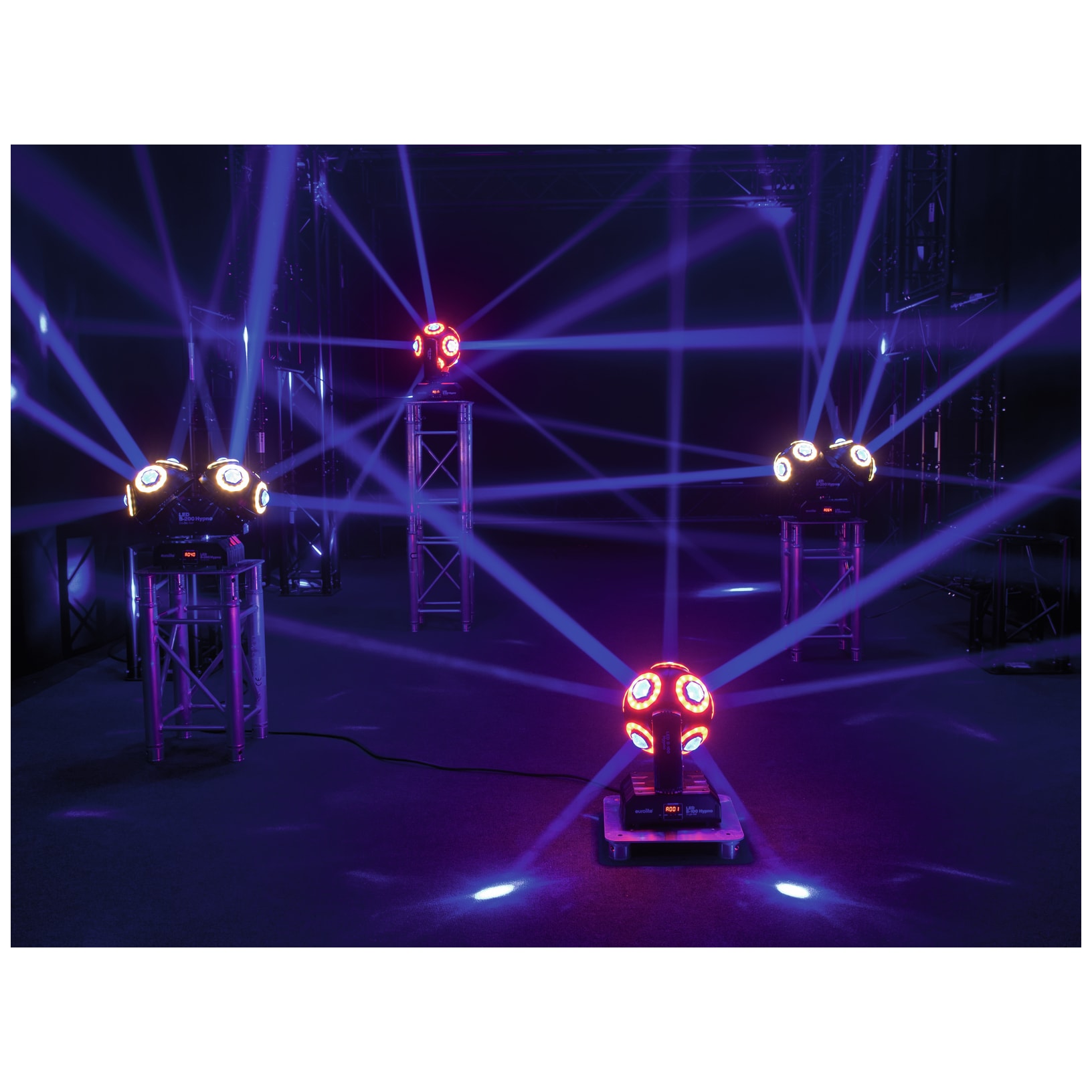 Eurolite LED B-100 Hypno Single Ball Strahleneffekt 8