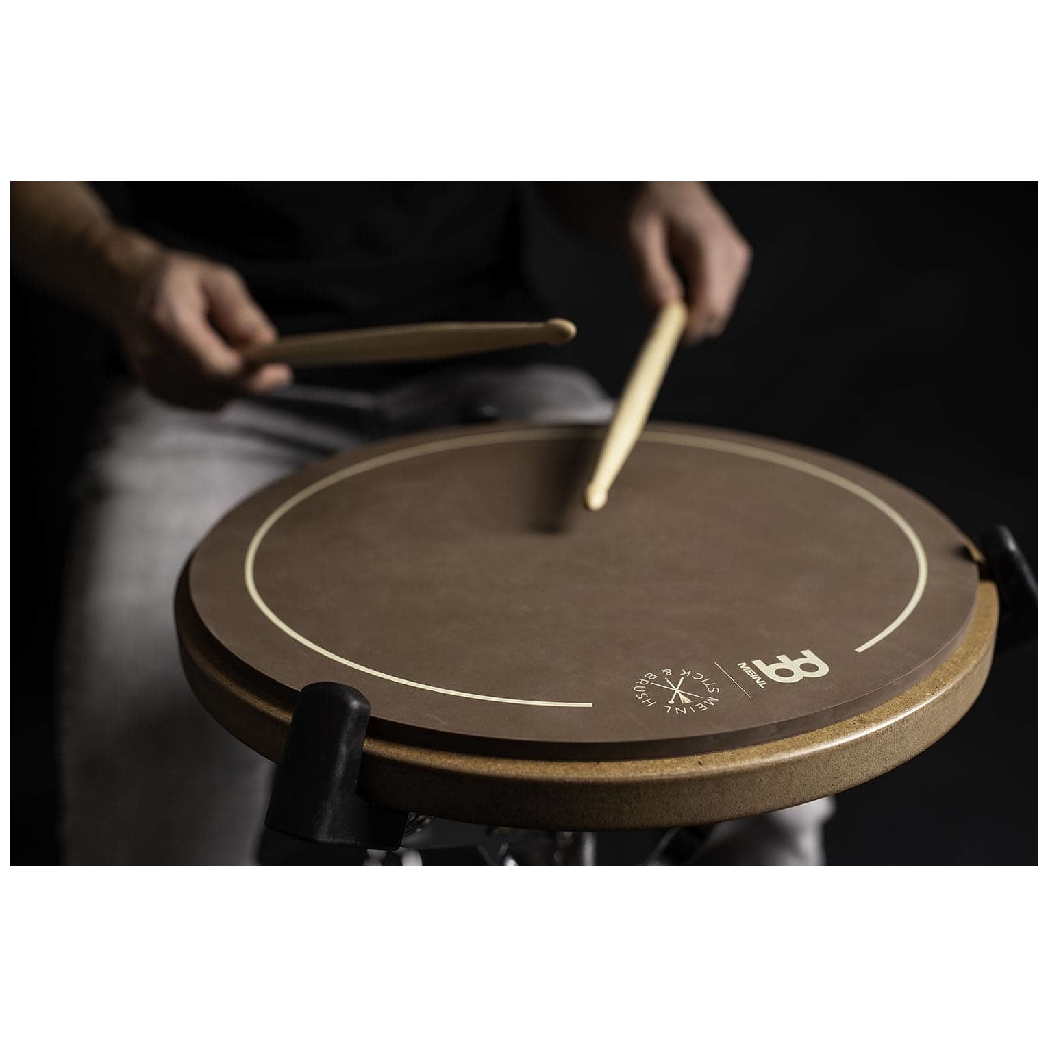 Meinl Stick Brush - Meinl Stick Brush SB509 - Stick Brush 12 Practice Pad - 9