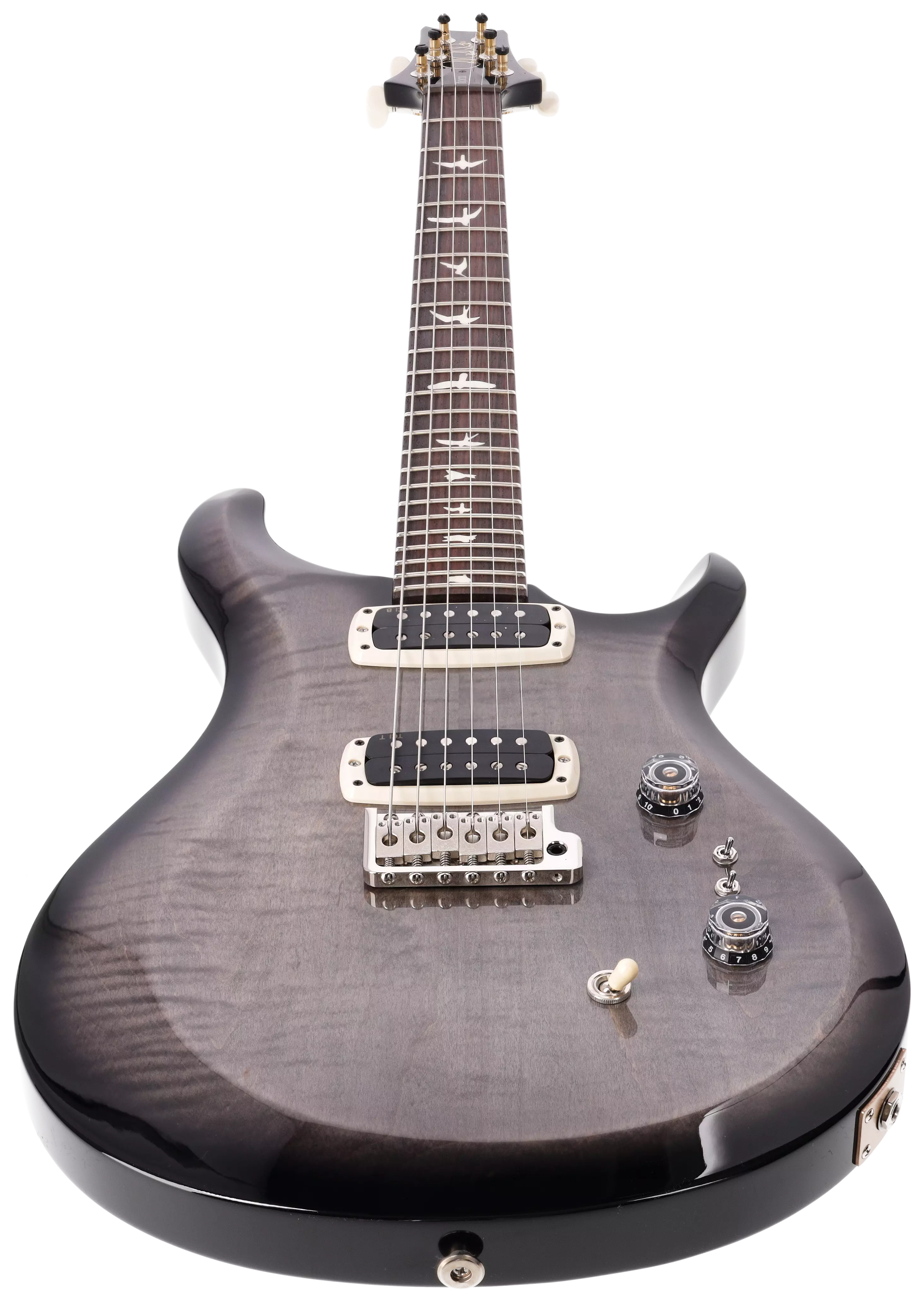 PRS S2 Custom 24-08 Faded Gray Black Burst 3