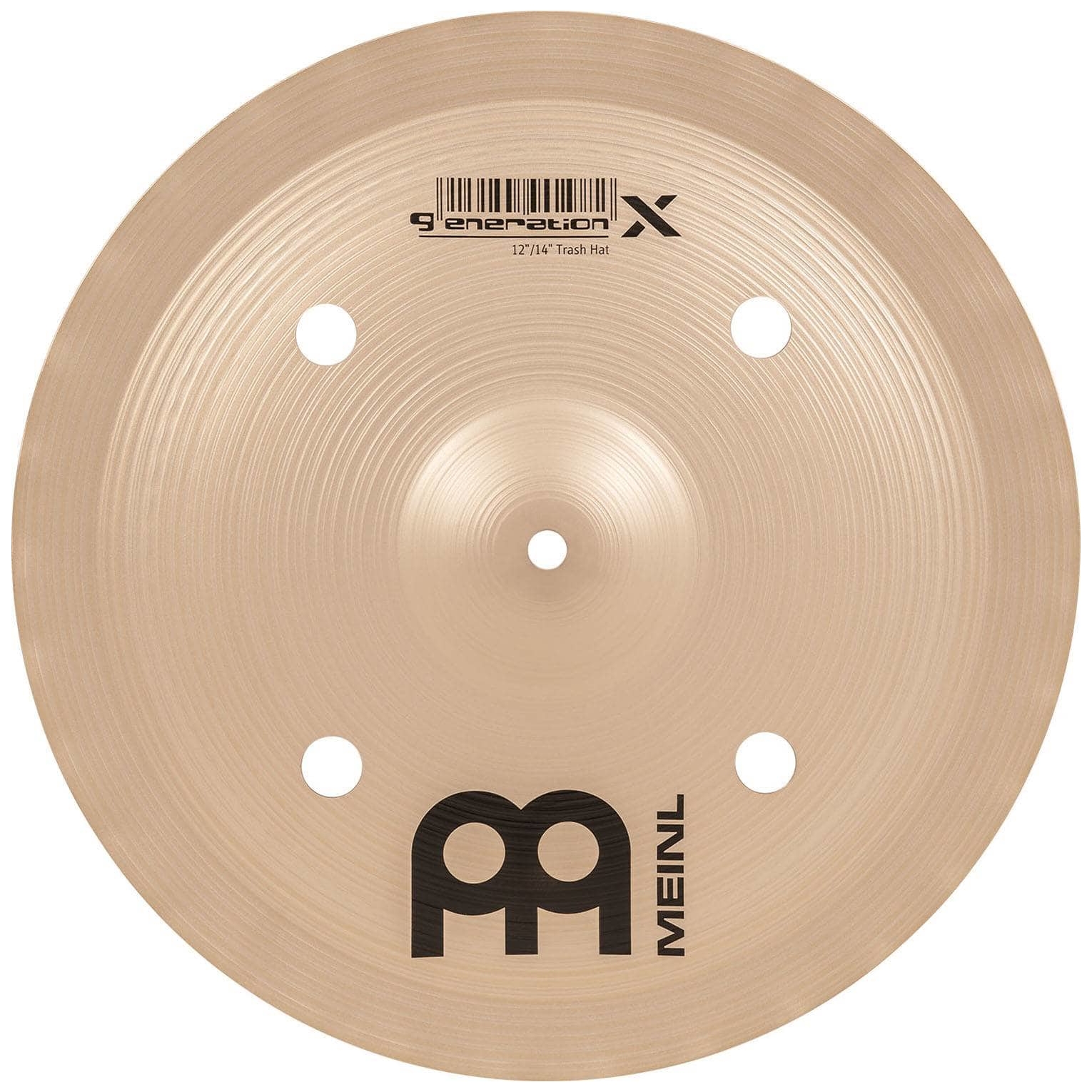 Meinl Cymbals - Meinl Cymbals GX-12 14TH - 12 14 Generation X Trash Hat - 7