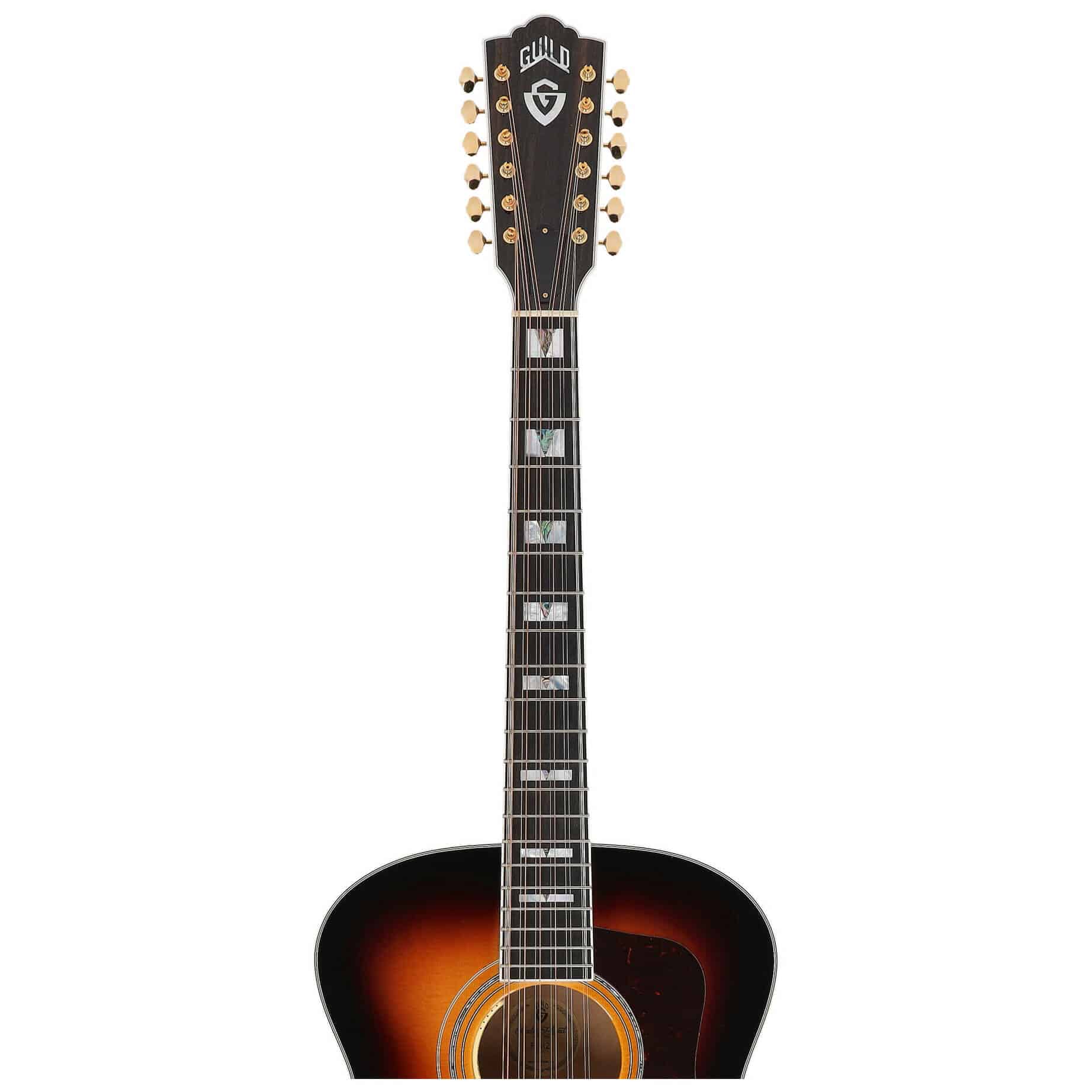 Guild F-512E Maple Antique Burst 5