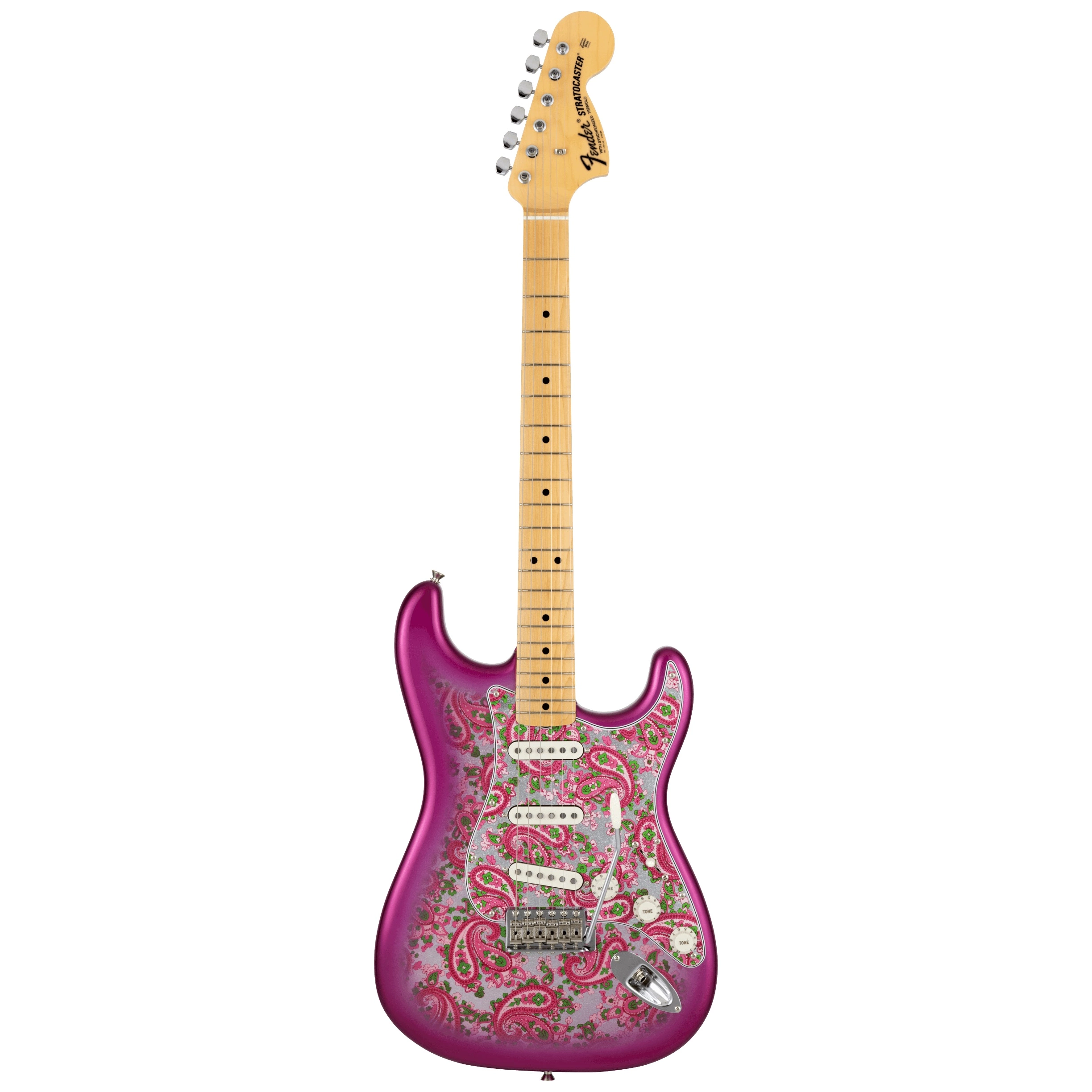 Fender LTD Japan Strat MN Pink Paisley