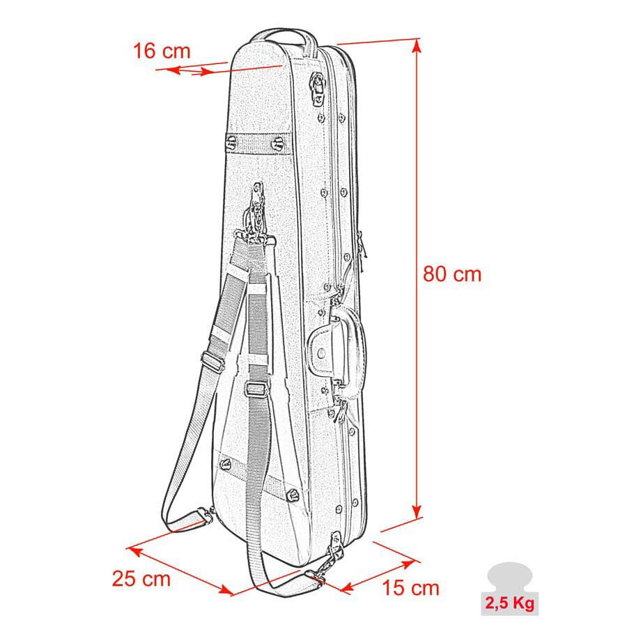  VC-1444-BU Student Series Violin 4/4 2