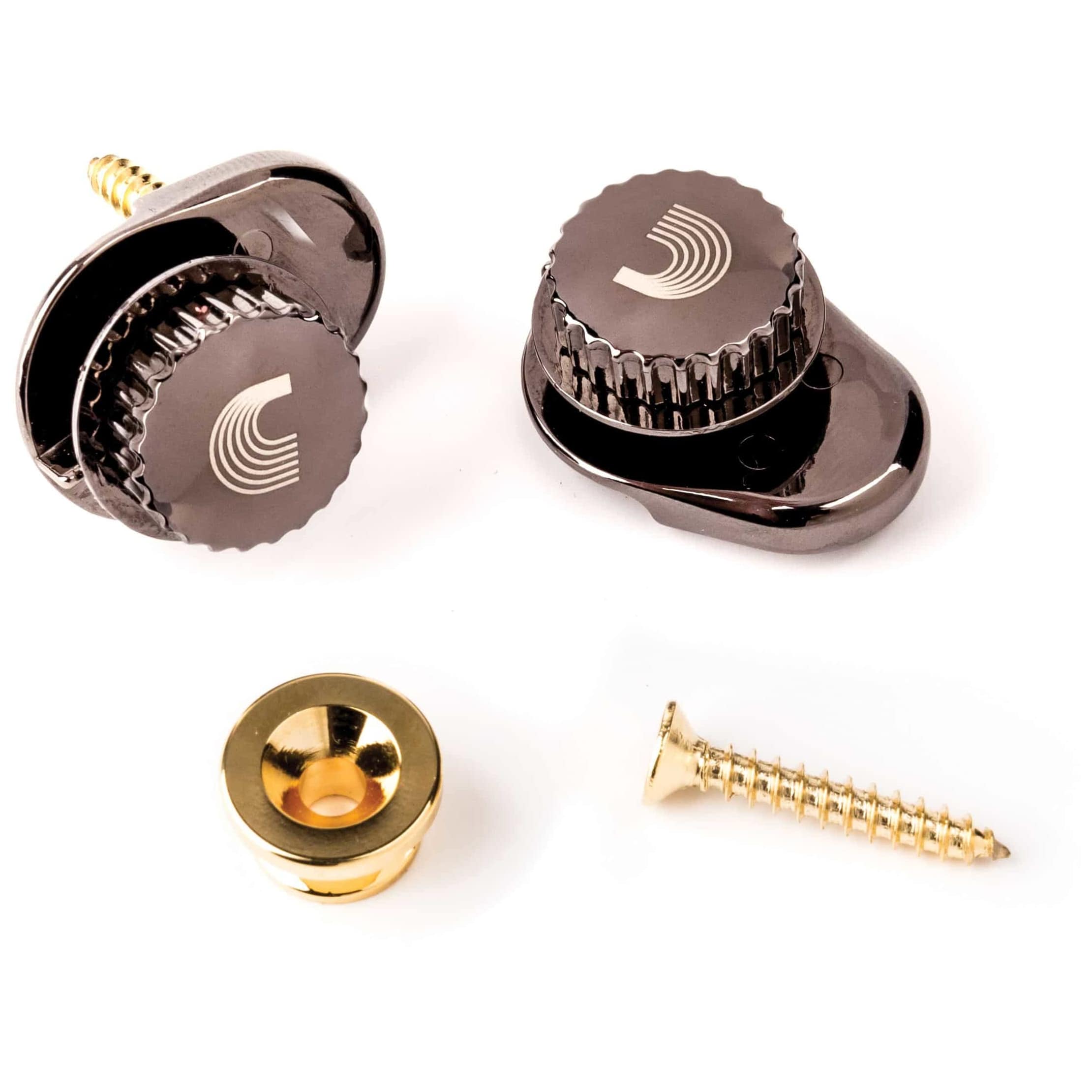 D’Addario - D’Addario PW-SLS-03 - Universal Strap Lock System - Gold