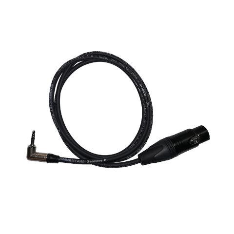 XLR-female - 3.5 mm Klinke