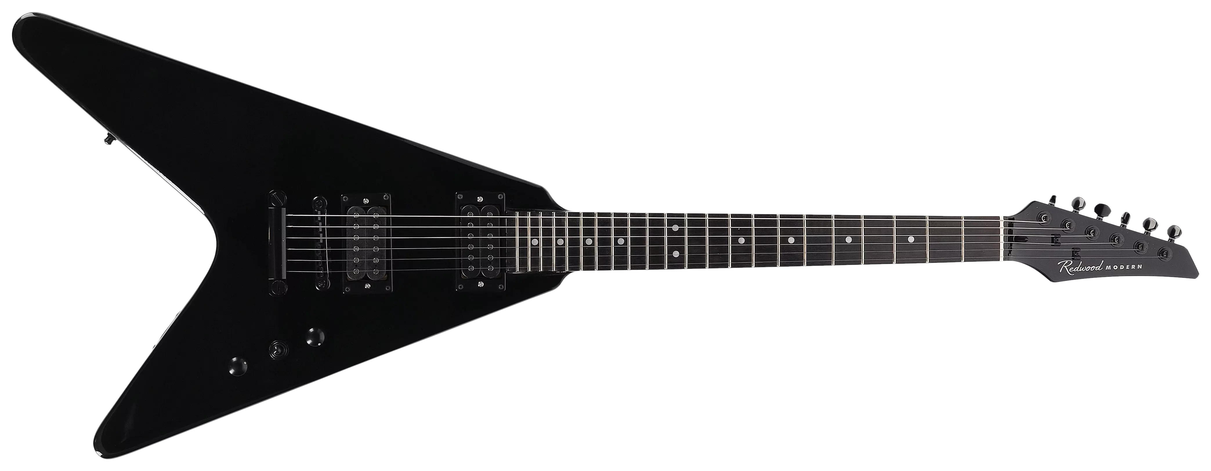 Redwood Modern V-Style Black 1