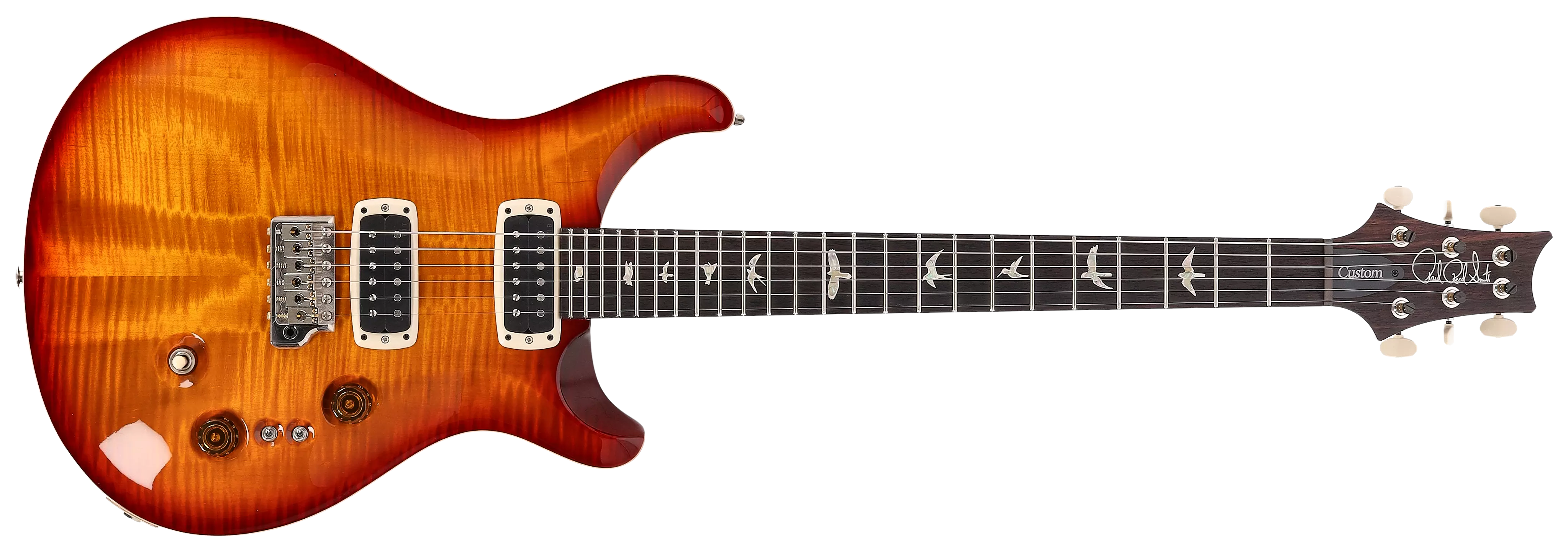 PRS Custom 24-08 Dark Cherry Sunburst #0403168 1