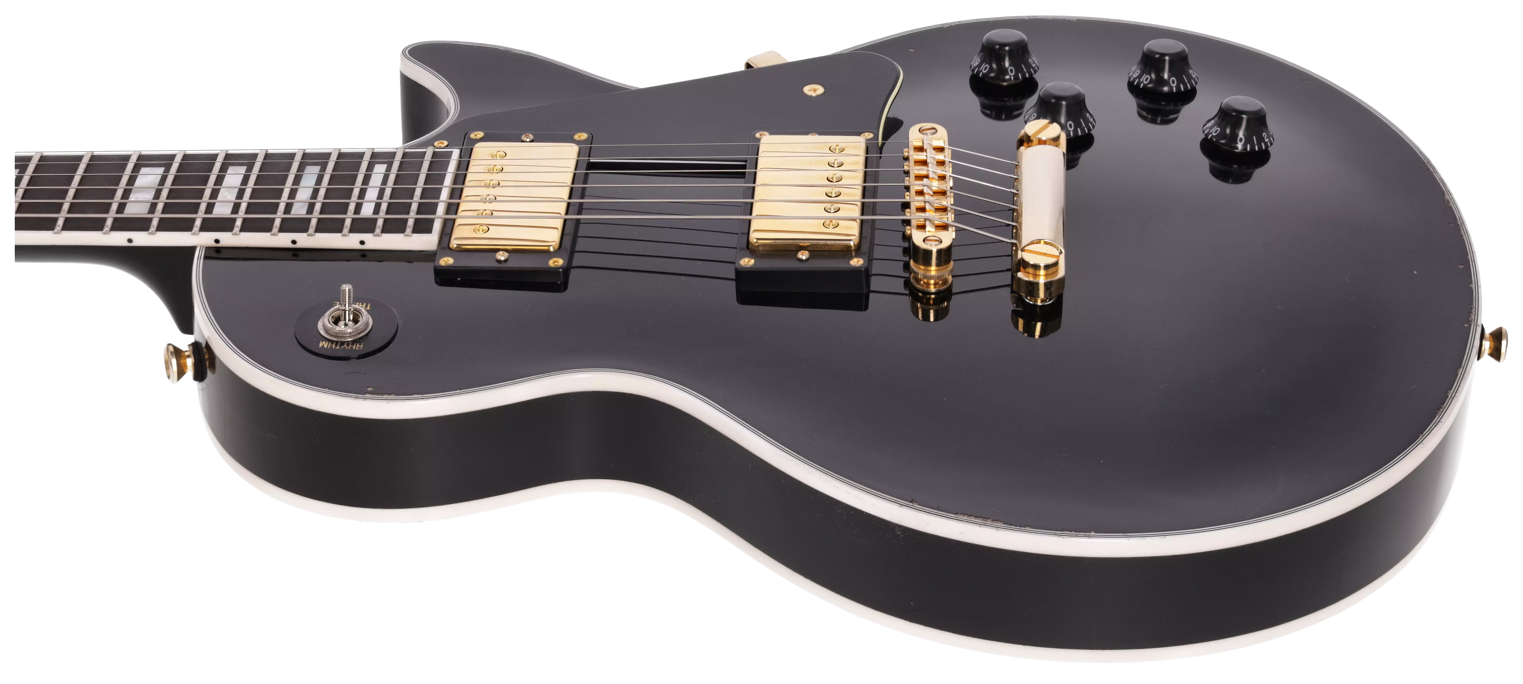 Maybach Lester Black Velvet 57 Custom 60s Slim Taper Aged # 5