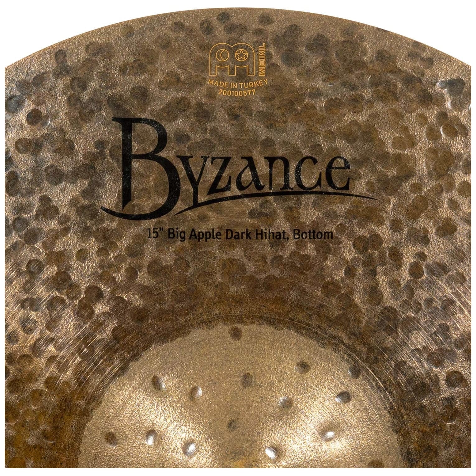 Meinl Cymbals - Meinl Cymbals B15DAH - 15 Byzance Dark Hihat - 4