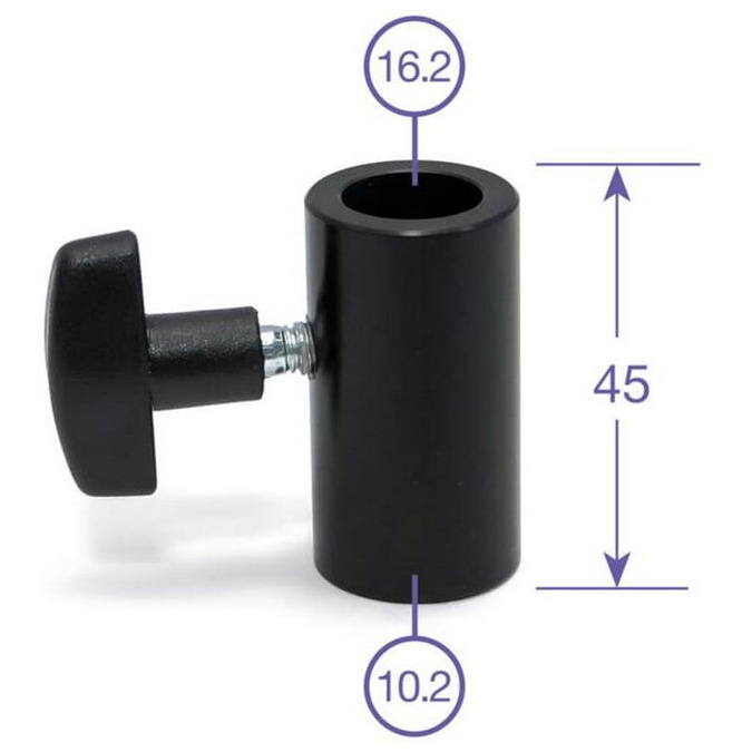 Manfrotto 189 16mm Female Adapter 10.2 to 16.2 1