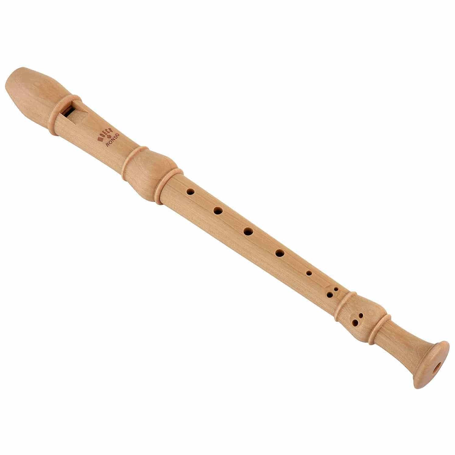 Moeck - Moeck 3200 Flauto Rondo Sopran Blockflöte Deutsch Ahorn