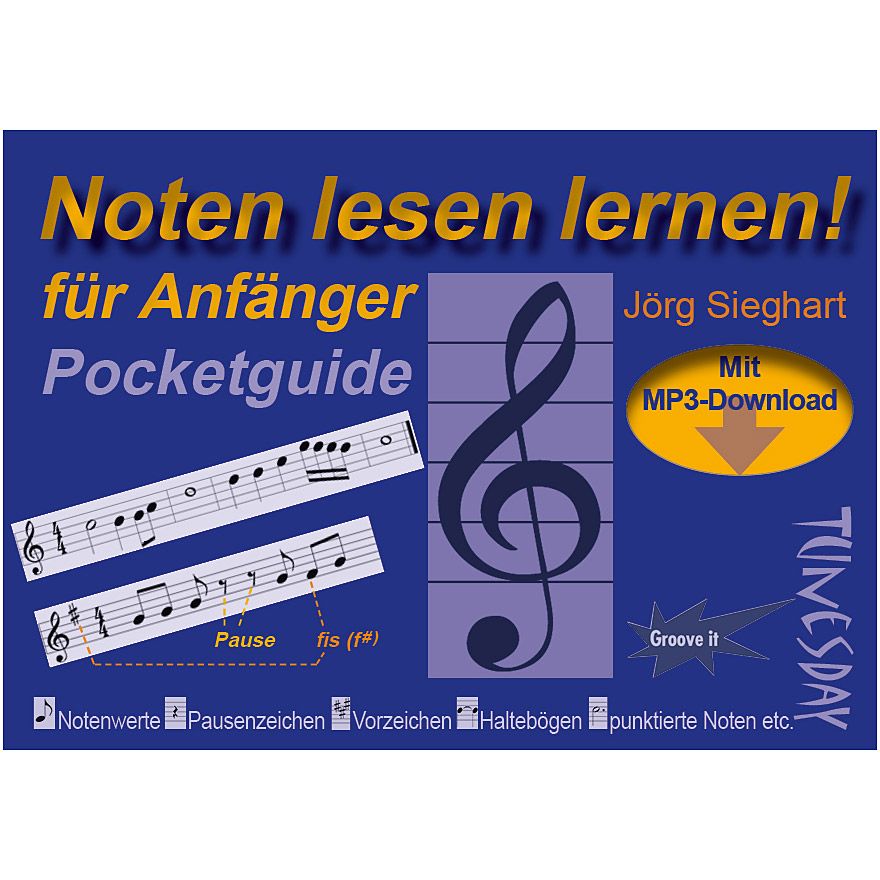  Pocketguide - Noten lesen lernen!