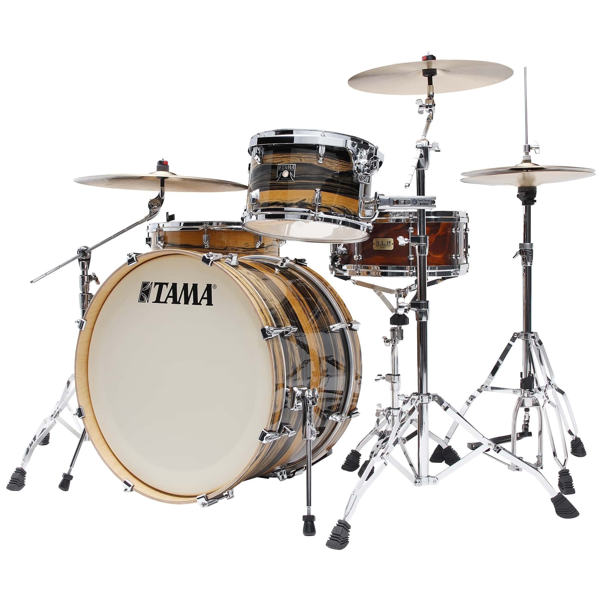 Tama CK32RZ-NET - Superstar Classic 3-tlg. Shell Set Natural Ebony Tiger Wrap 6