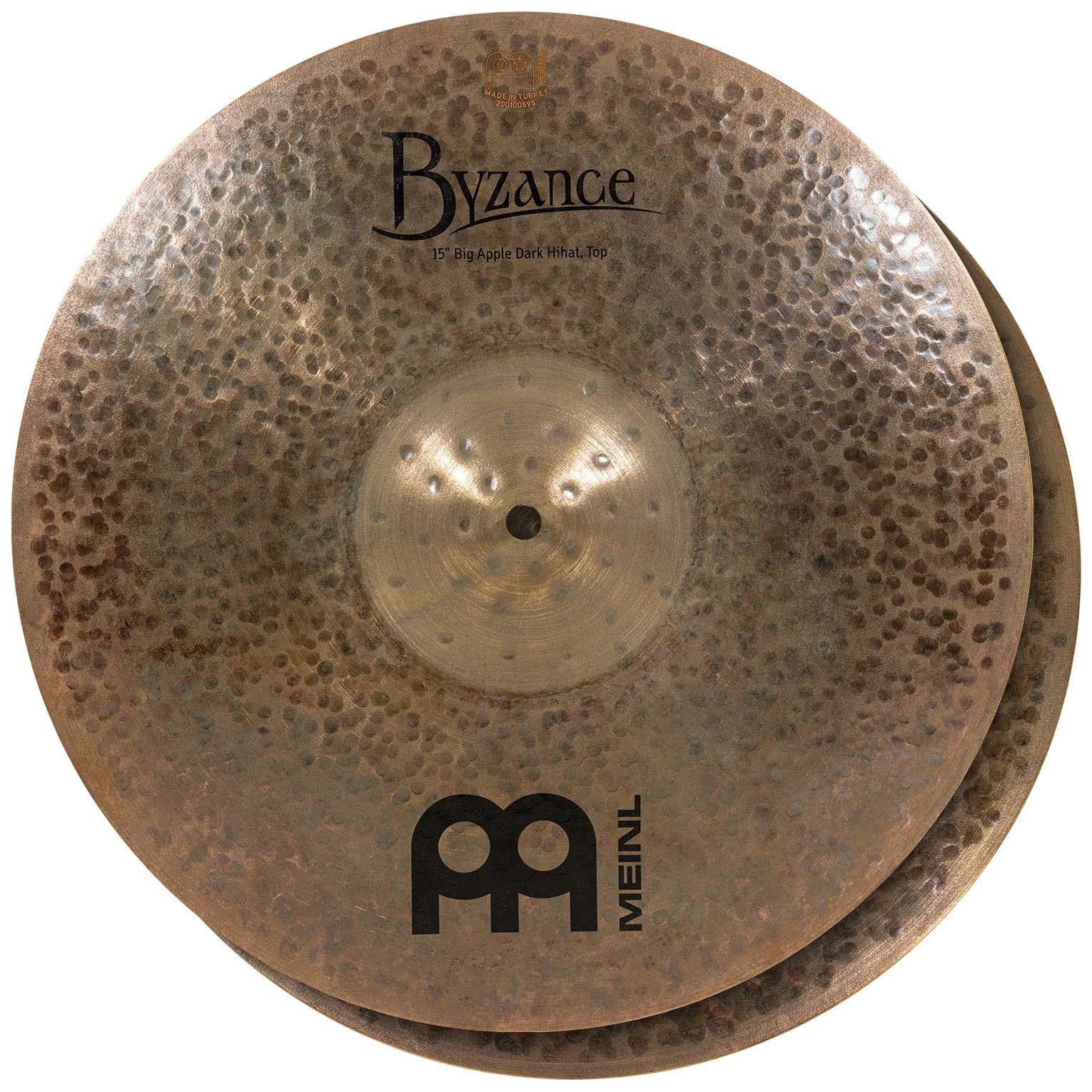 Meinl Cymbals - Meinl Cymbals B15DAH - 15 Byzance Dark Hihat - 1